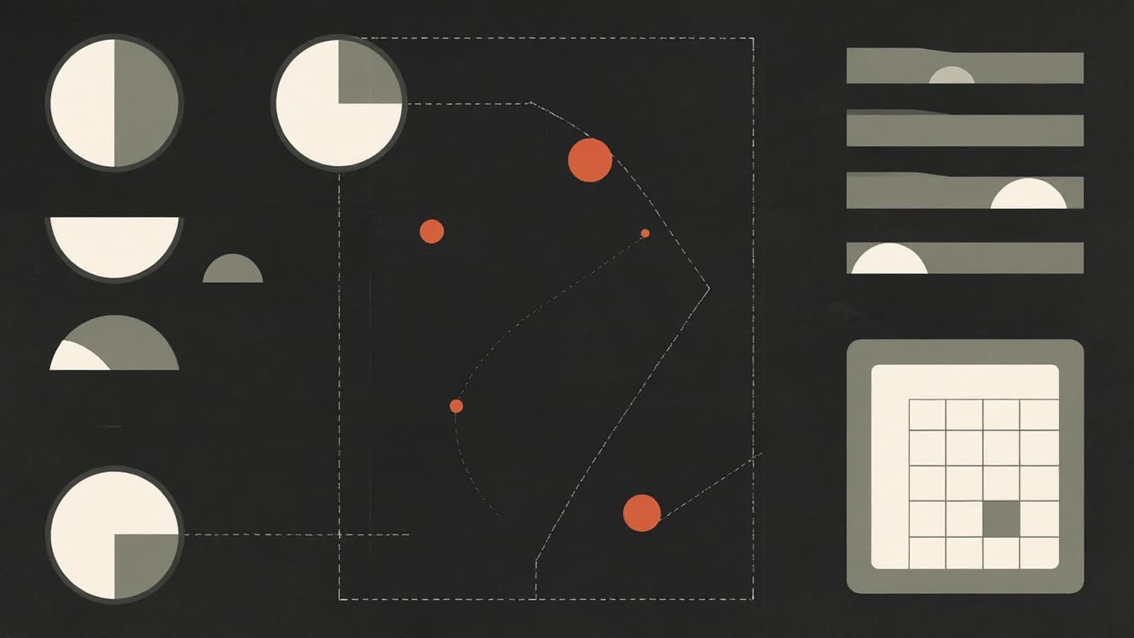 A collector’s physical records and digital collection notes gathered into a personal archive map.
